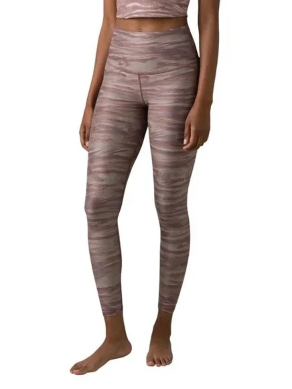 Prana Layna Mauve Camo High-Rise Leggings